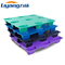 9-stopowe palety HDPE z wtryskiem SGS Lekkie plastikowe palety