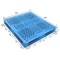 Dwustronne plastikowe palety HDPE ponadgabarytowe 1200x1100mm niebieskie