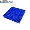 Magazynowe plastikowe palety wysyłkowe 1100x1100mm Niebieska plastikowa paleta