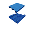 Niebieskie plastikowe palety HDPE Nestable Plastikowa paleta z recyklingu Heavy Duty