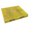 Siatka Górna żółta paleta z tworzywa sztucznego Paleta plastikowa Euro HDPE do systemu regałów