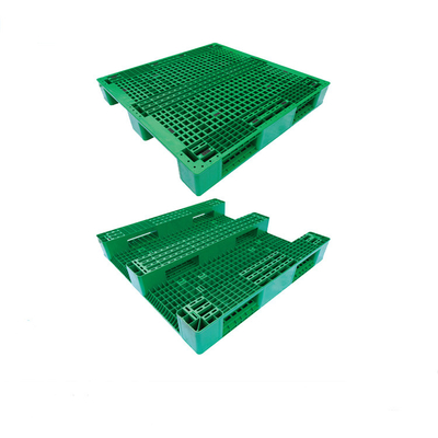 Zielona perforowana paleta HDPE Magazynowa paleta plastikowa 1500x1500mm
