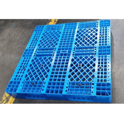 Wytrzymała dwustronna euro duża plastikowa paleta HDPE do układania w stosy dwustronna