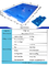 Paleta plastikowa HDPE Heavy Duty Niebieska jednostronna 4-stronna paleta plastikowa