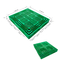 Zielone 4-drogowe palety z tworzywa sztucznego w euro Regały magazynowe z gniazdem Palety HDPE