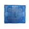 Niebieska 4-stronna paleta wejściowa HDPE Lekkie plastikowe palety jednostronne