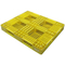 Siatka Górna żółta paleta z tworzywa sztucznego Paleta plastikowa Euro HDPE do systemu regałów