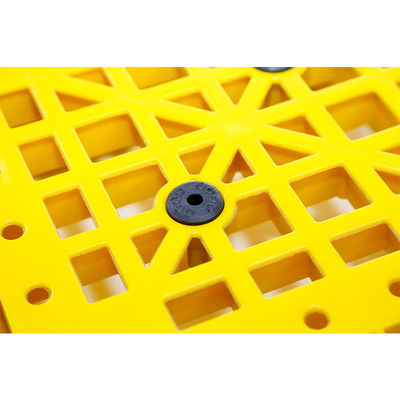 Heavy Duty Large HDPE Four Way Entry Euro Plastikowa paleta 1200X1000X150mm