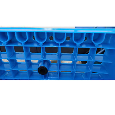 Wytrzymała dwustronna euro duża plastikowa paleta HDPE do układania w stosy dwustronna
