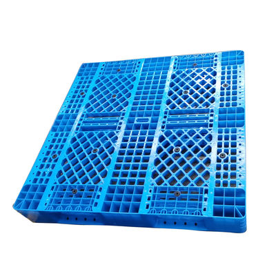 Wytrzymała dwustronna euro duża plastikowa paleta HDPE do układania w stosy dwustronna
