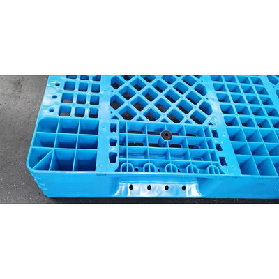Wytrzymała dwustronna euro duża plastikowa paleta HDPE do układania w stosy dwustronna
