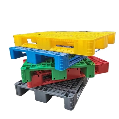 1200X1000X150mm LYCW-1210C Niebieska plastikowa paleta ze stalowym prętem
