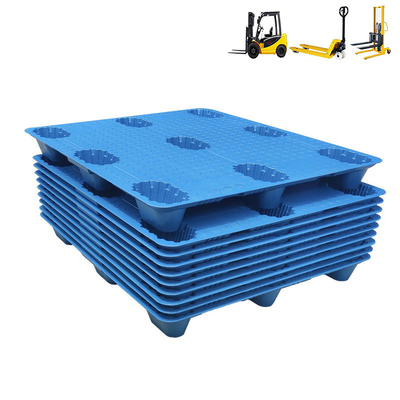 HDPE Jednostronnie 9 stóp Układanie w stosy Plastikowe palety transportowe